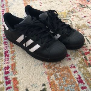Adidas Super Star Black